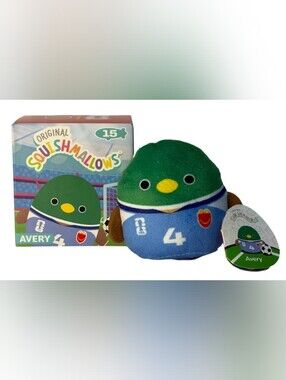 New! McDonald’s Squishmallows Kids Happy Meal Toy 2026 FIFA World Cup Avery NIB!